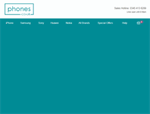 Tablet Screenshot of phones.co.uk